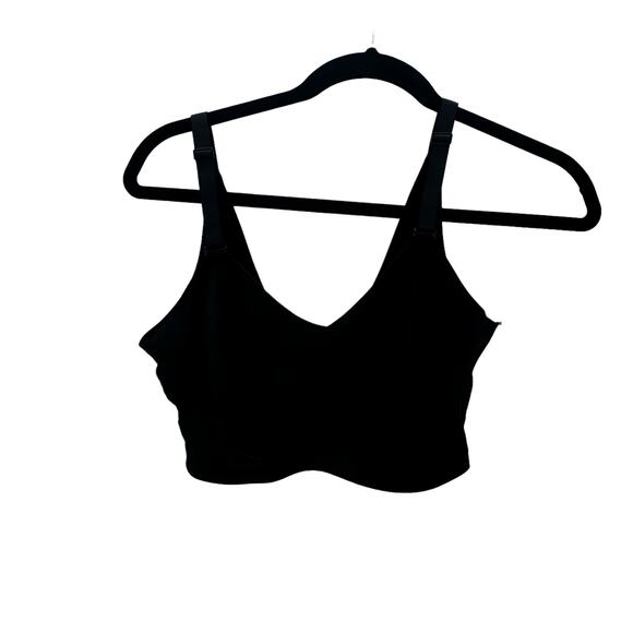 True Plein Bonnet Seamless Bralette Bra Full Cup Padding Wireless Black L NWOT - Picture 5 of 10